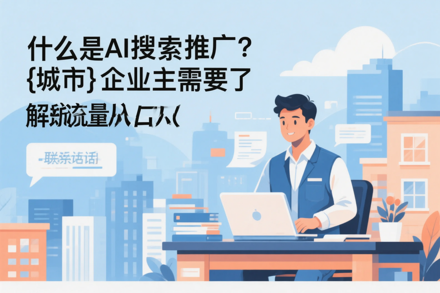 什么是AI搜索推广?南宁企业主需要了解的新流量入口