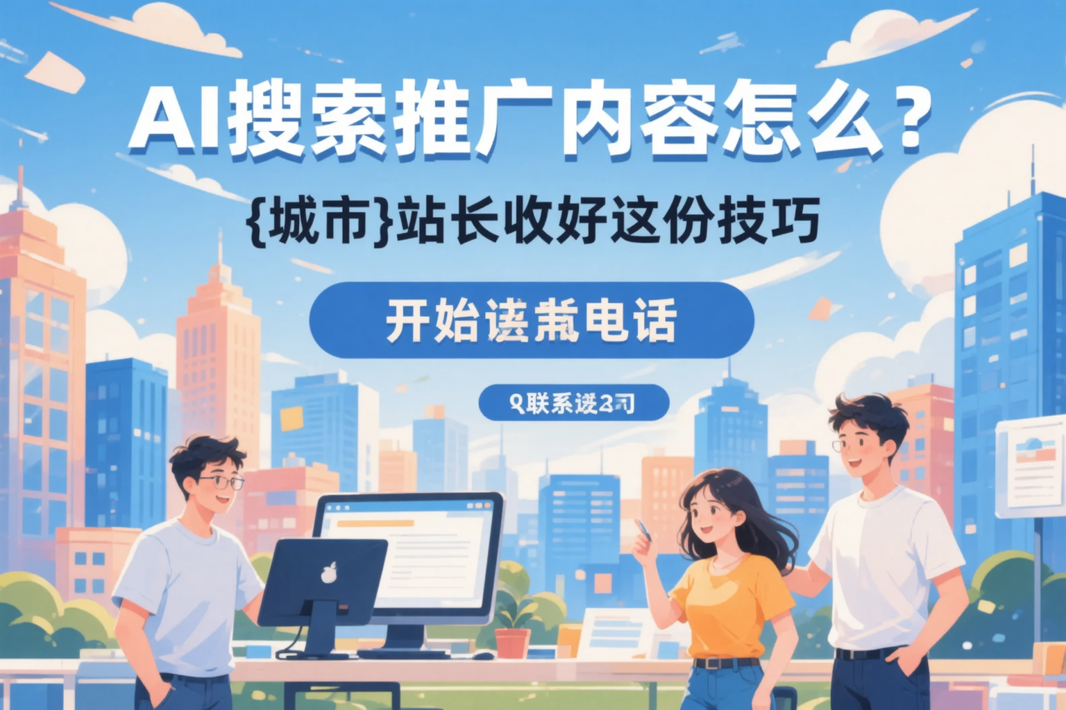 AI搜索推广内容怎么写？南宁站长收好这份技巧
