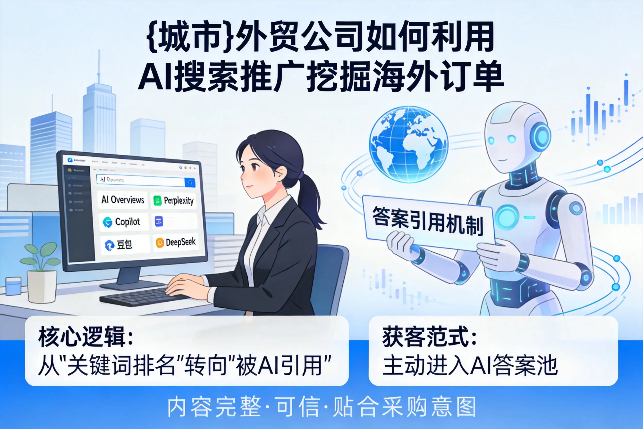 南宁外贸公司如何利用AI搜索推广挖掘海外订单